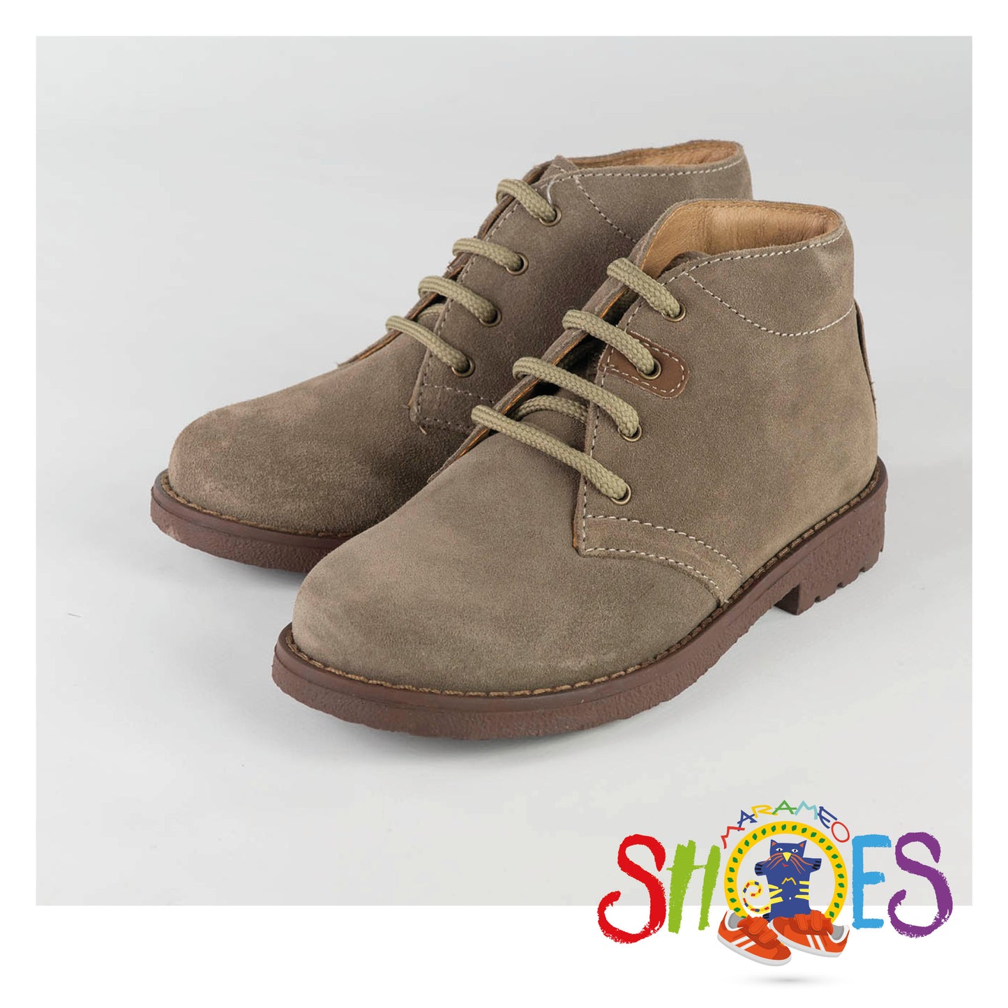Scarpa in pelle scamosciata con lacci PRIMIGI