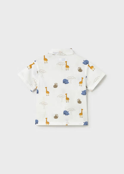Camicia con animaletti art.1114-31 MAYORAL