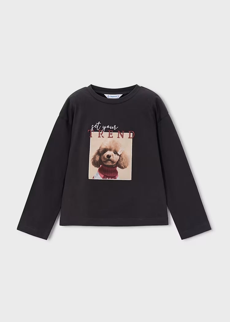 T-shirt con cagnolina art.4.030-090 MAYORAL