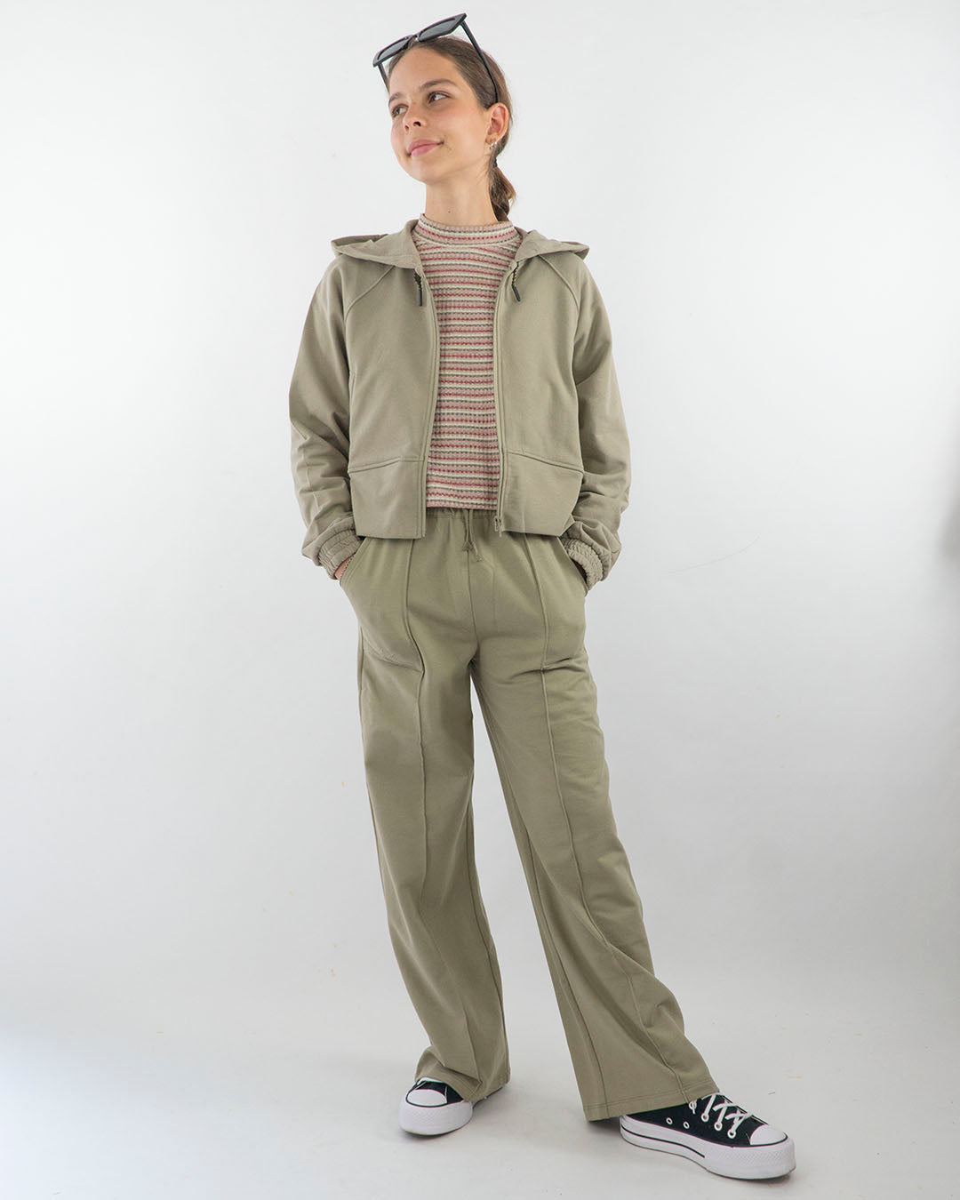 Pantaloni in felpa a gamba larga MAYORAL