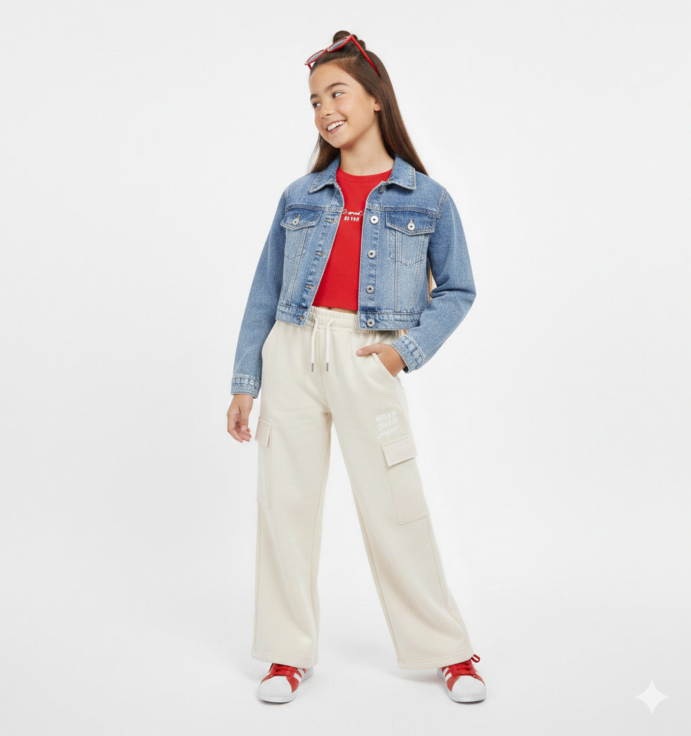 Giubbino in jeans corto art.4G767-7300 I DO