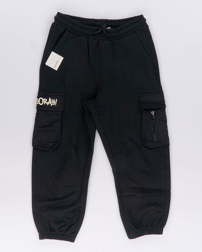 Pantaloni balloon fit cargo felpati I DO