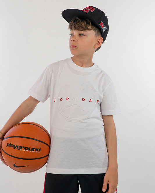 T-shirt con stampa in rilievo JORDAN