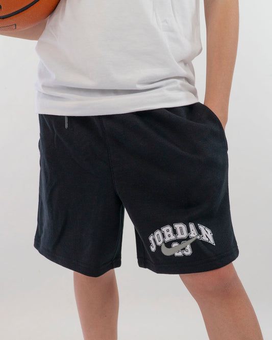 Bermuda in cotone con scritta JORDAN