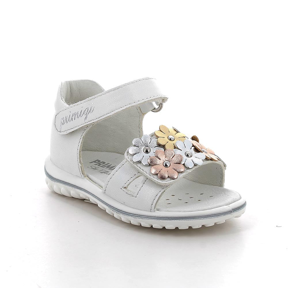 Sandalo in pelle con fiori art.1364300 PRIMIGI