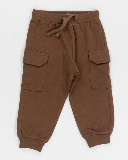 Tuta felpata con dinosauro e panta cargo MELBY