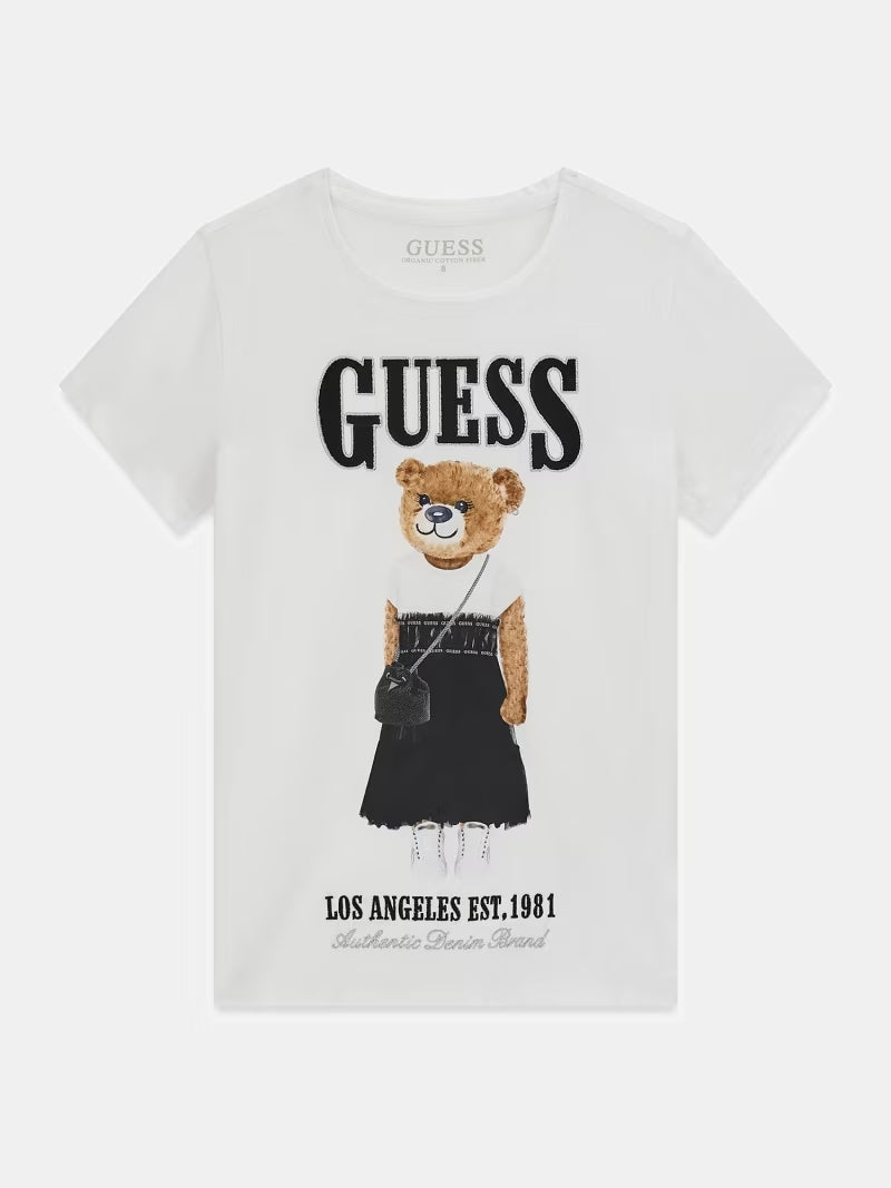 T-shirt con orso J6RI10K6YW4-G011 GUESS