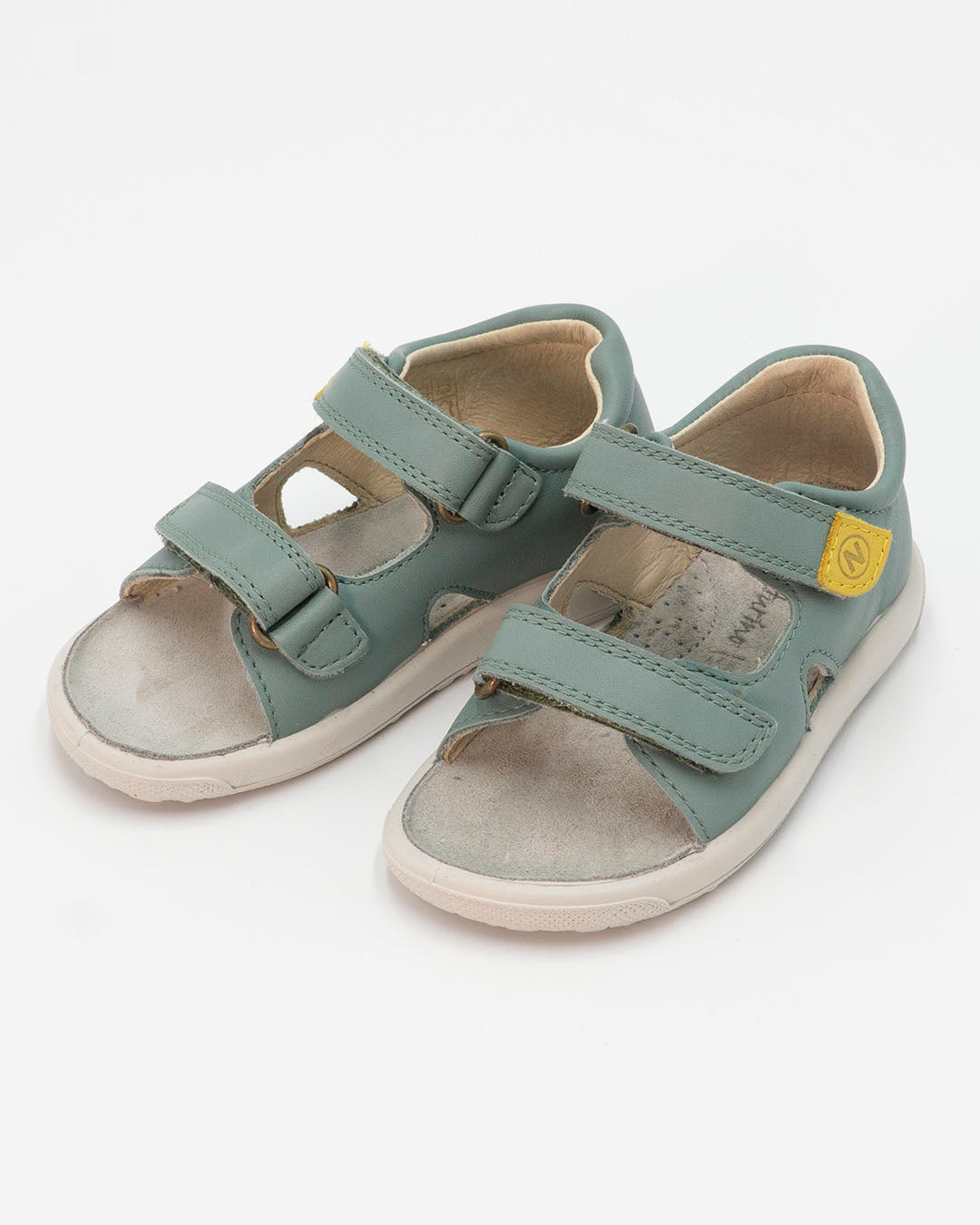 Sandali in pelle con doppio strappo NATURINO