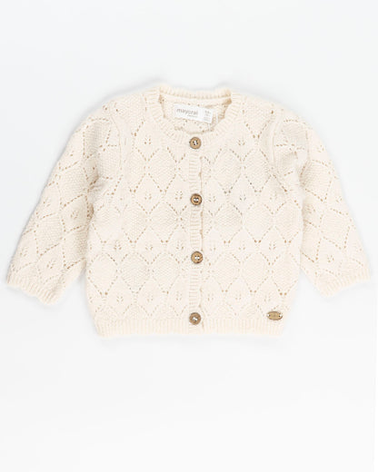 Cardigan in maglia traforata MAYORAL