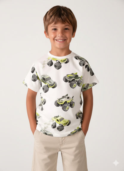 T-shirt con Jeep davanti e dietro art.3068 MAYORAL