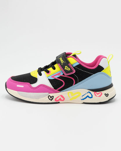 Scarpe multicolor glitterate con strappoPRIMIGI
