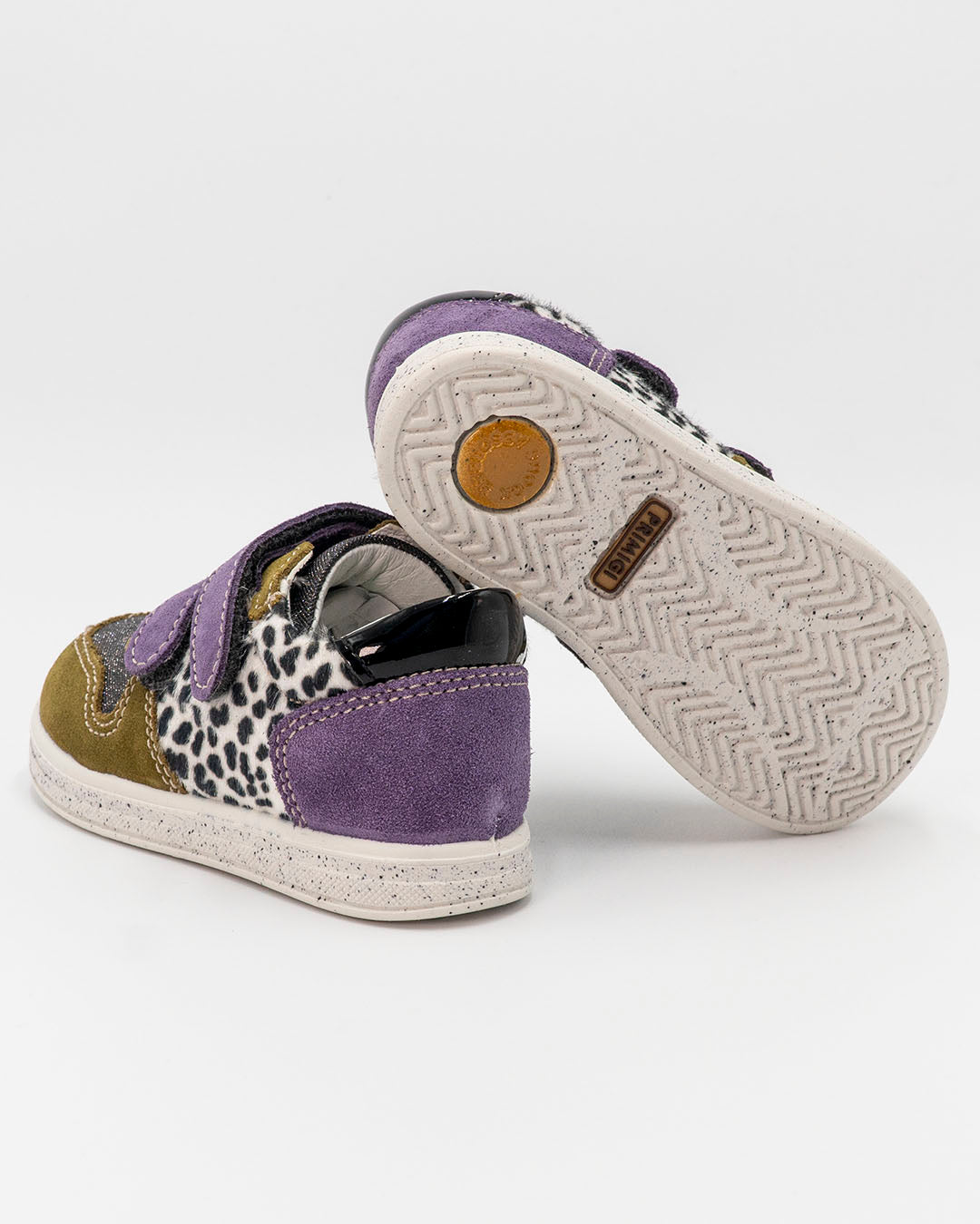 Scarpe in pelle con inserto animalier PRIMIGI