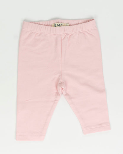 Completo 2 pz. felpato con coniglietto in pelo EMC