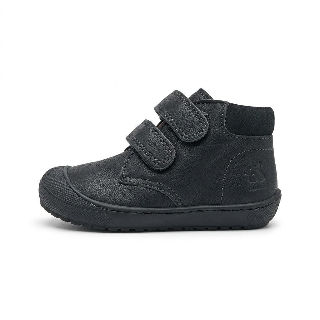 Scarpe primipassi in pelle con punta rinforzata