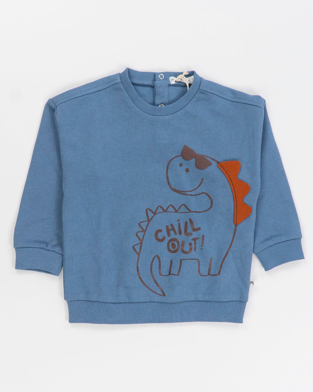 Tuta felpata con dinosauro e panta cargo MELBY