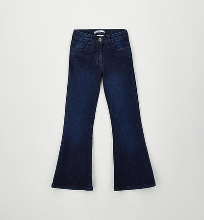 Jeans elasticizzato a zampa art.4.H731-7750 I DO