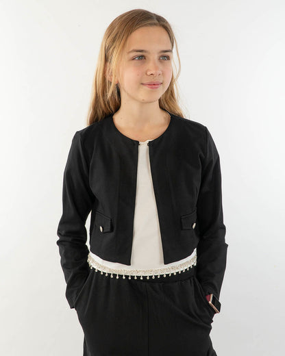 Coprispalle con finte taschine