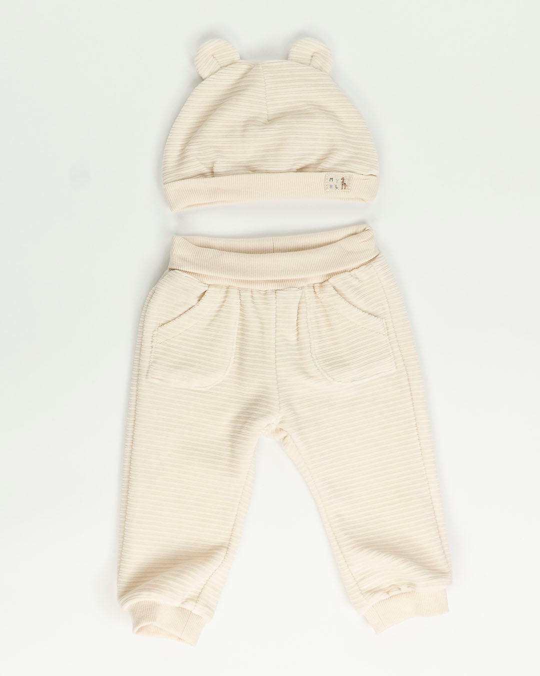 Completo 3 pz. in ciniglia con berretto MAYORAL