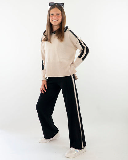 Completo 2 pz. in tricot con cappuccio MAYORAL