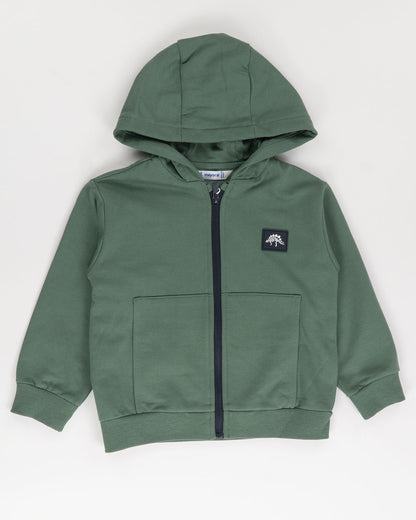 Tuta 3 pz. felpata con dinosauro MAYORAL