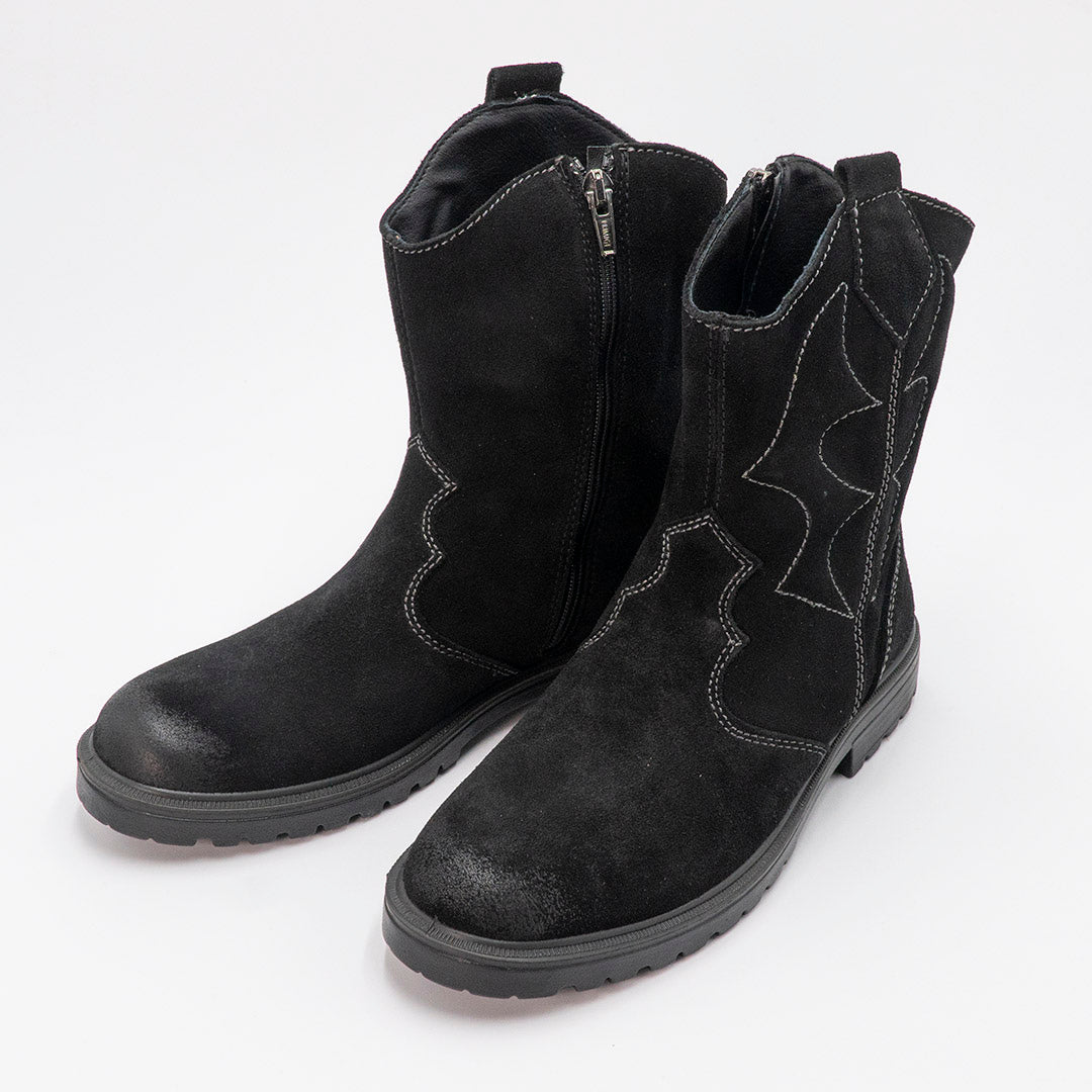 Stivaletto texano in pelle scamosciata PRIMIGI