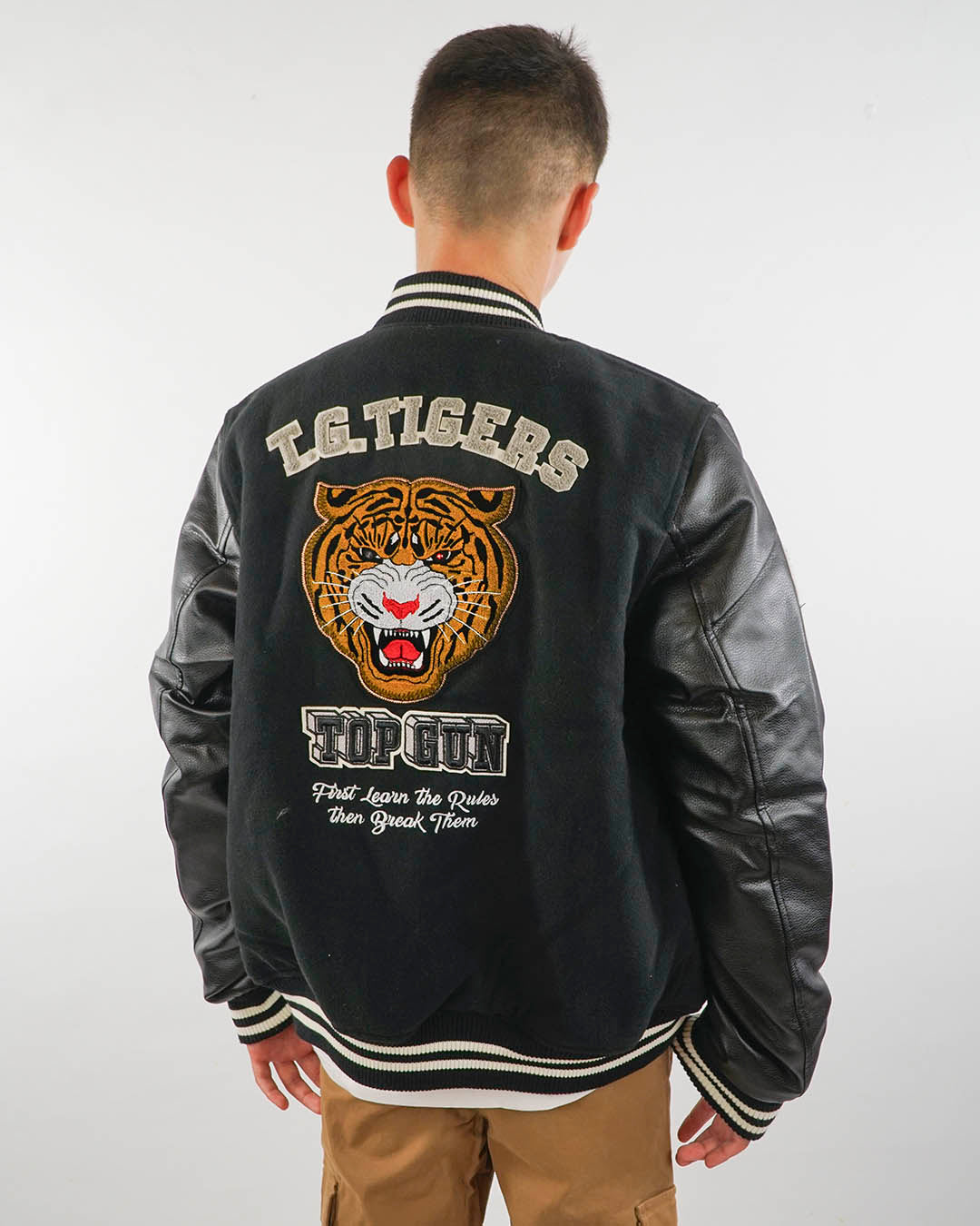 Top gun tiger hot sale bomber jacket