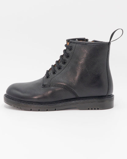 Anfibio in pelle con lacci e zip laterale GRUNLAND