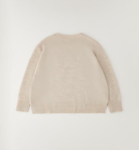 Maglione con scritta ricamata art.4.H682-0434 I DO