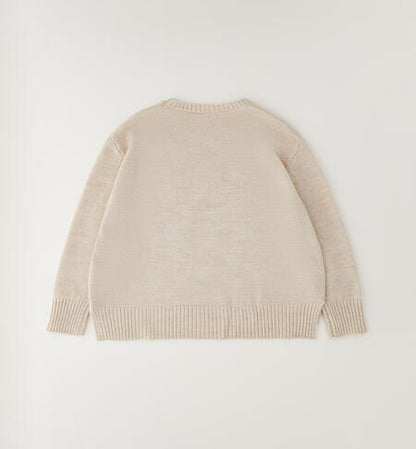 Maglione con scritta ricamata art.4.H682-0434 I DO