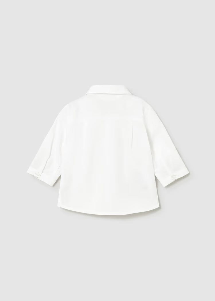 Camicia in cotone con papillon MAYORAL