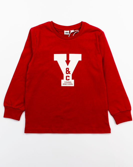 T-shirt manica lunga Young and cool I DO
