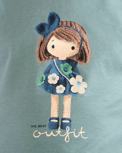 T-shirt manica lunga con bambolina MAYORAL