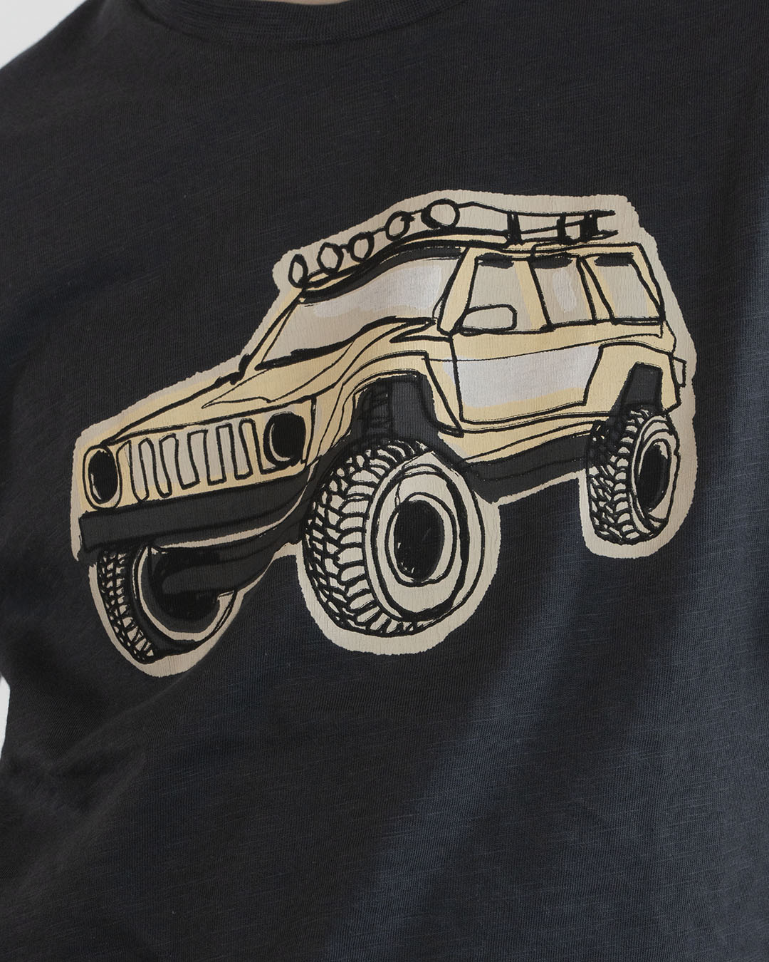 T-shirt manica corta con jeep MAYORAL