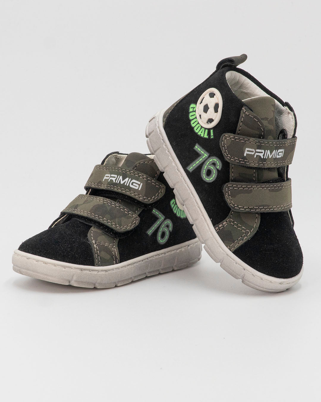Scarpe scamosciate con inserti mimetici PRIMIGI