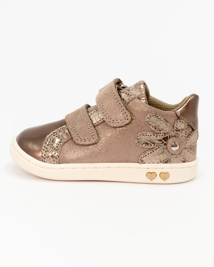 Scarpe con fiore applicato e strappi PRIMIGI