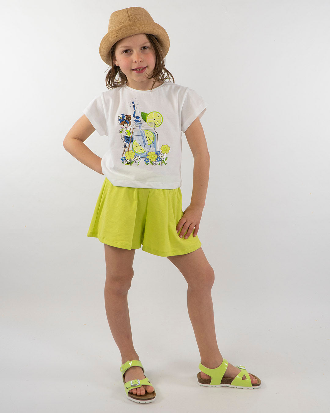 Completo 2 pezzi pantaloncino corto