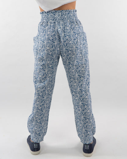 Pantalone lungo morbido fantasia